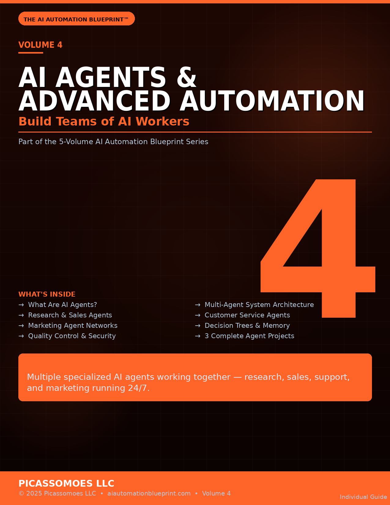 The AI Automation Blueprint™ Volume 4 — AI Agents