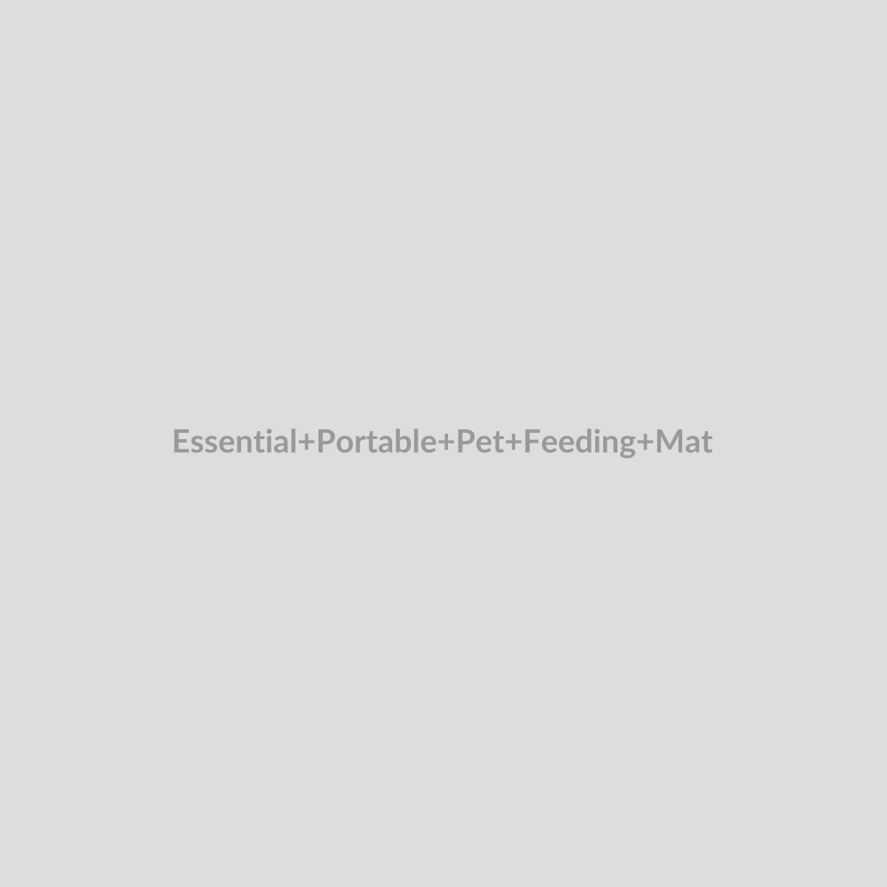 Essential Portable Pet Feeding Mat