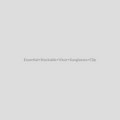 Essential Stackable Visor Sunglasses Clip