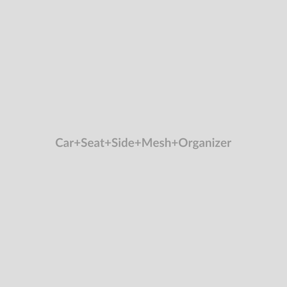 Car Seat Side Mesh Organizer