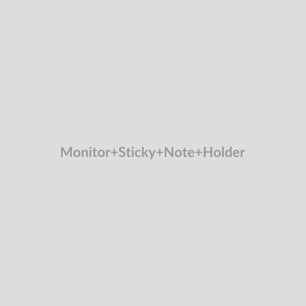 Monitor Sticky Note Holder