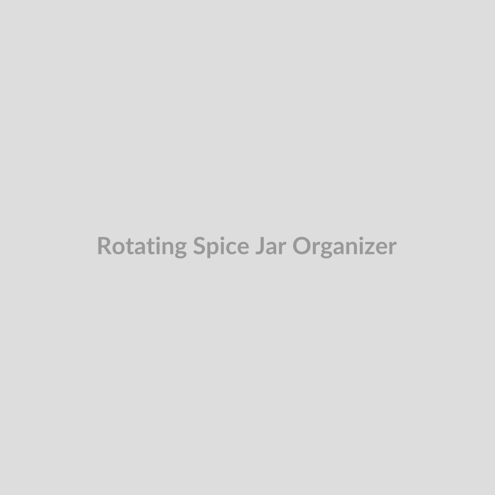 Rotating Spice Jar Organizer
