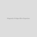 Magnetic Fridge Bin Organizer