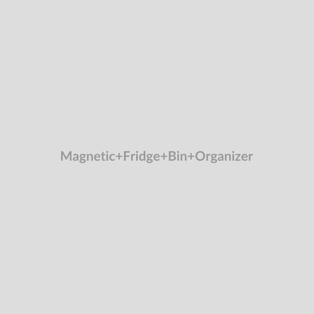 Magnetic Fridge Bin Organizer