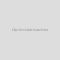Clip-On Cable Label Set
