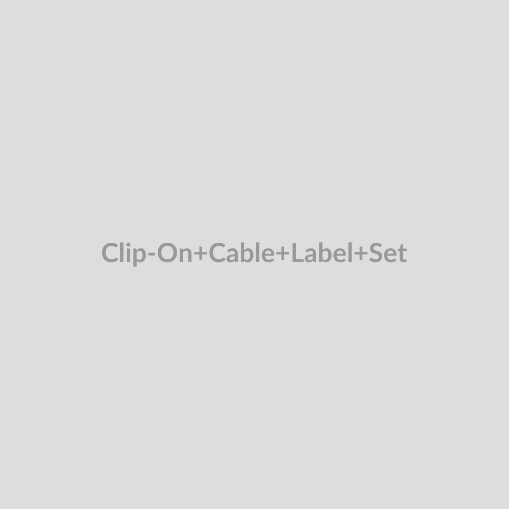 Clip-On Cable Label Set