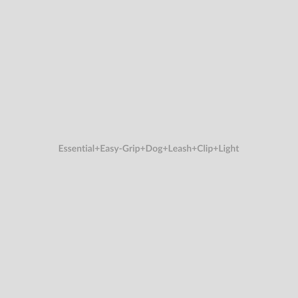 Essential Easy-Grip Dog Leash Clip Light