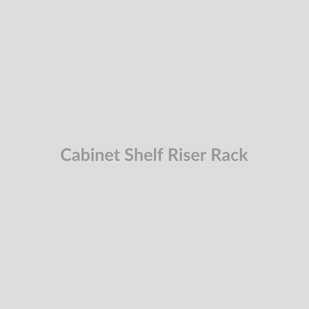 Cabinet Shelf Riser Rack