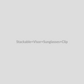 Stackable Visor Sunglasses Clip