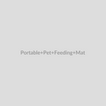 Portable Pet Feeding Mat
