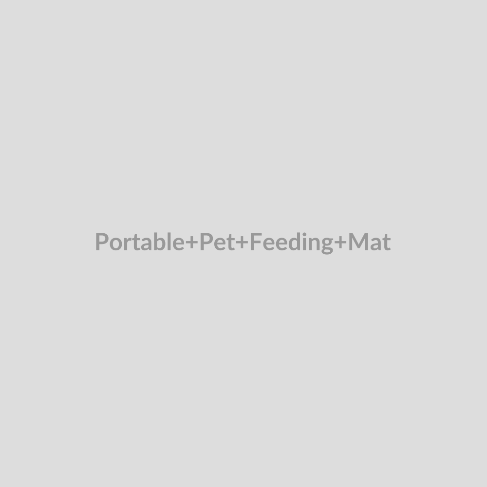 Portable Pet Feeding Mat