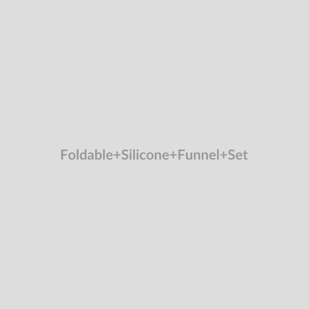 Foldable Silicone Funnel Set